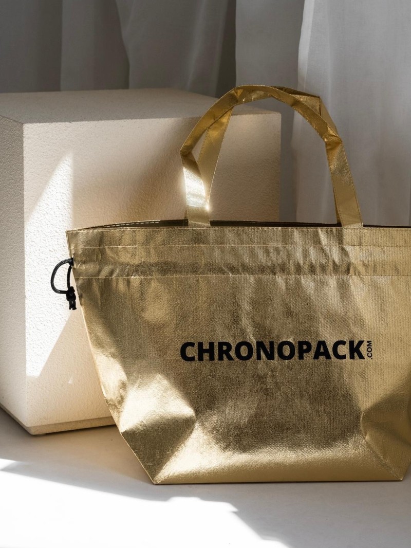 Bolsa NICE ORO L (58x24x35cm)