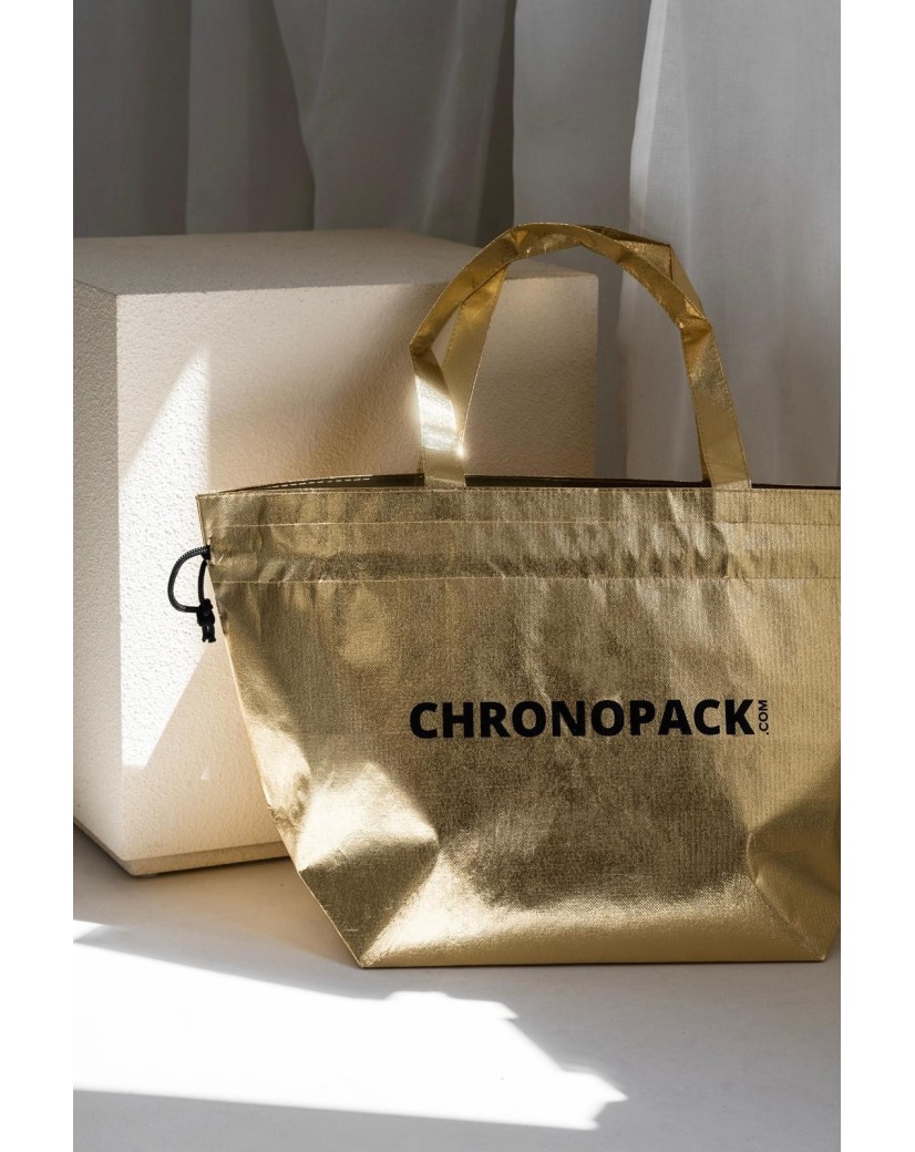 Bolsa NICE ORO L (58x24x35cm)
