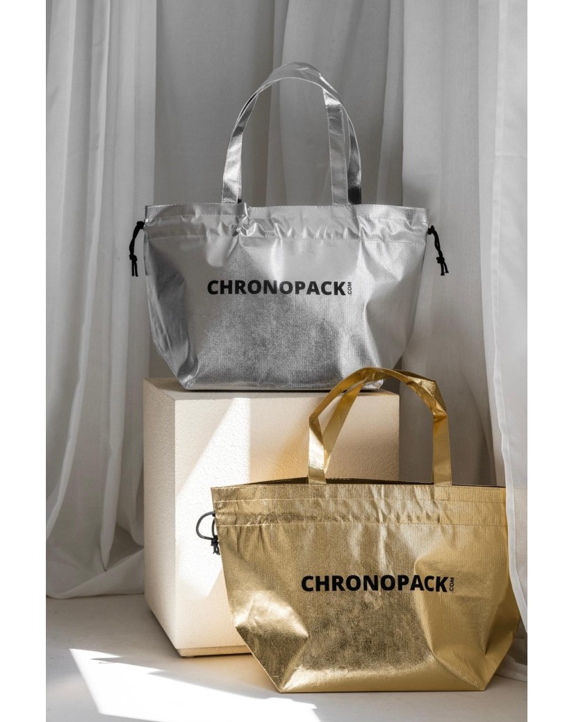 Bolsa NICE ORO L (58x24x35cm)