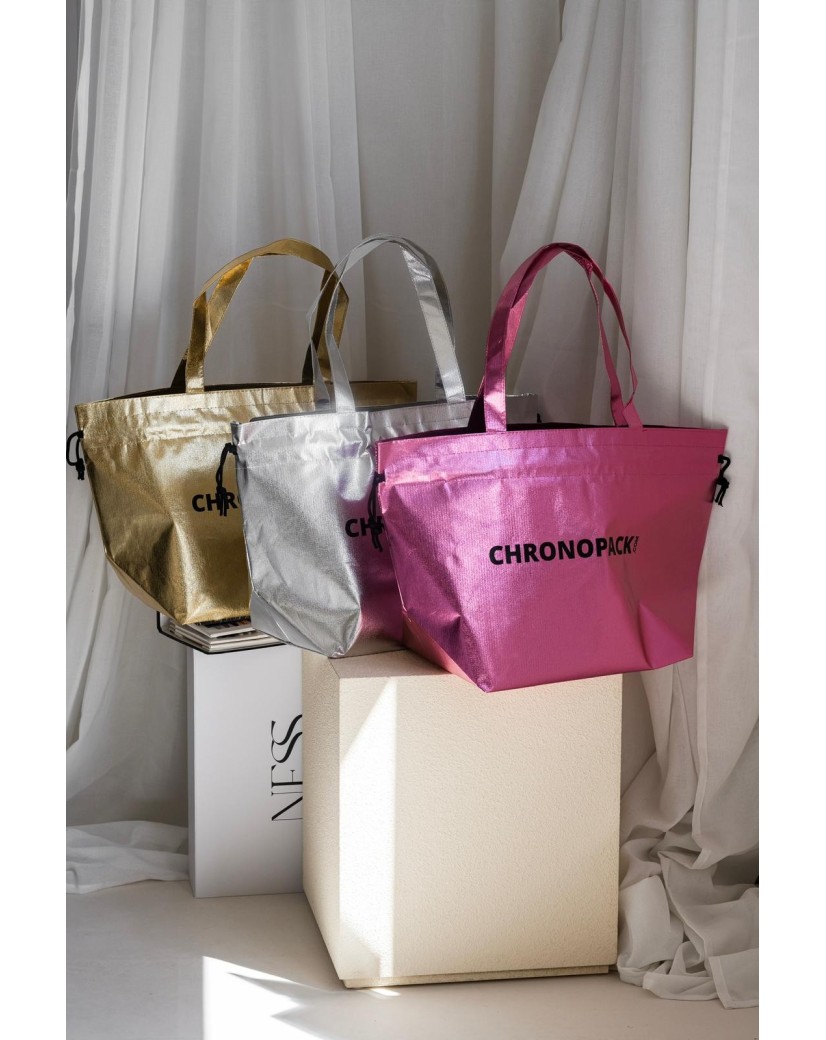 Bolsa NICE ORO L (58x24x35cm)