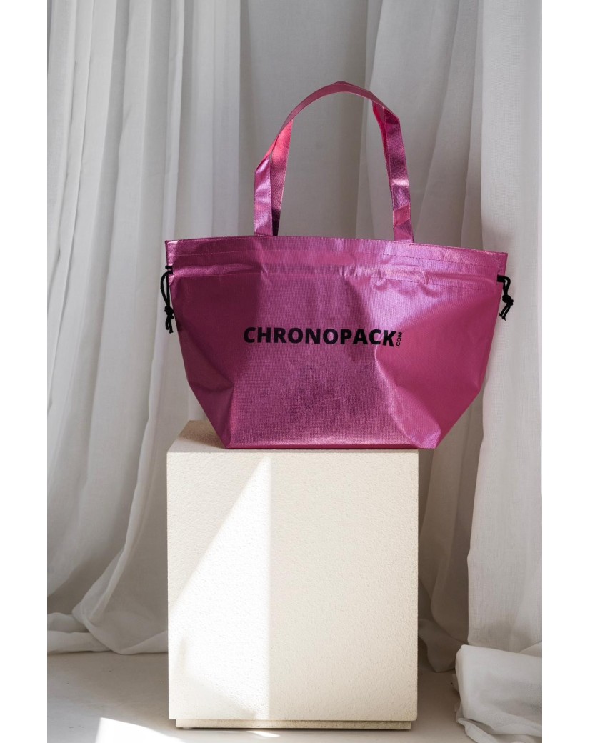 BOLSA NICE ROSA ORO L (58x24x35cm)