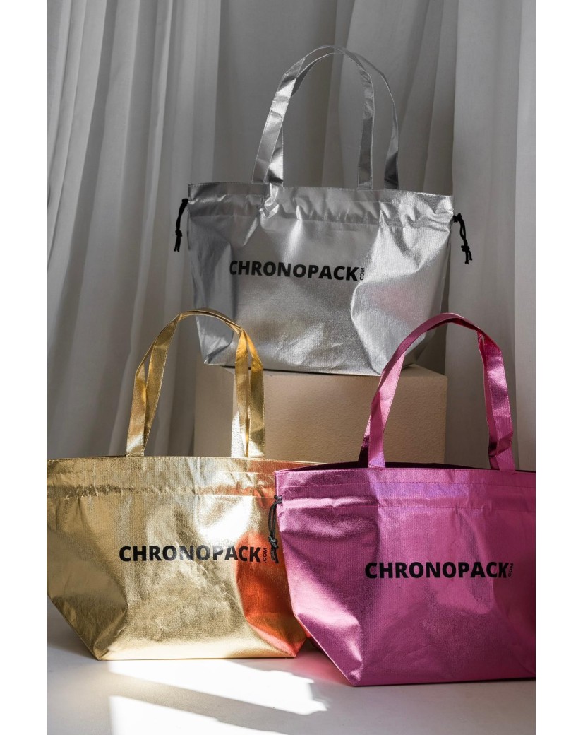 BOLSA NICE ROSA ORO L (58x24x35cm)