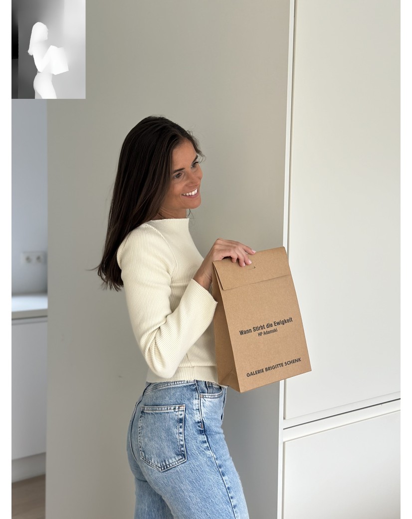 BOLSA PRESTIGE – KRAFT M (20x10x30cm)