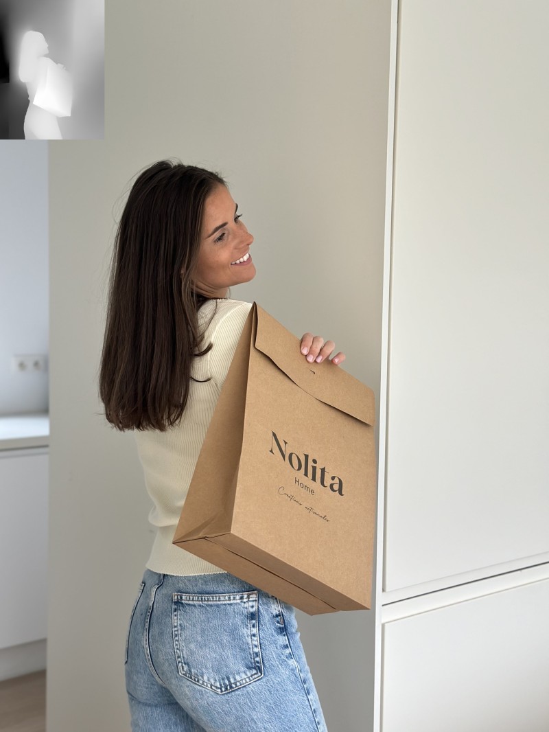 BOLSA PRESTIGE – KRAFT L (30x12x40cm)