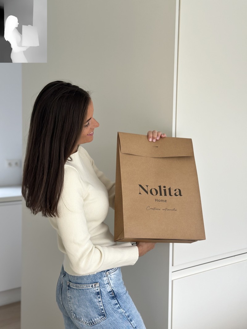 BOLSA PRESTIGE – KRAFT L (30x12x40cm)