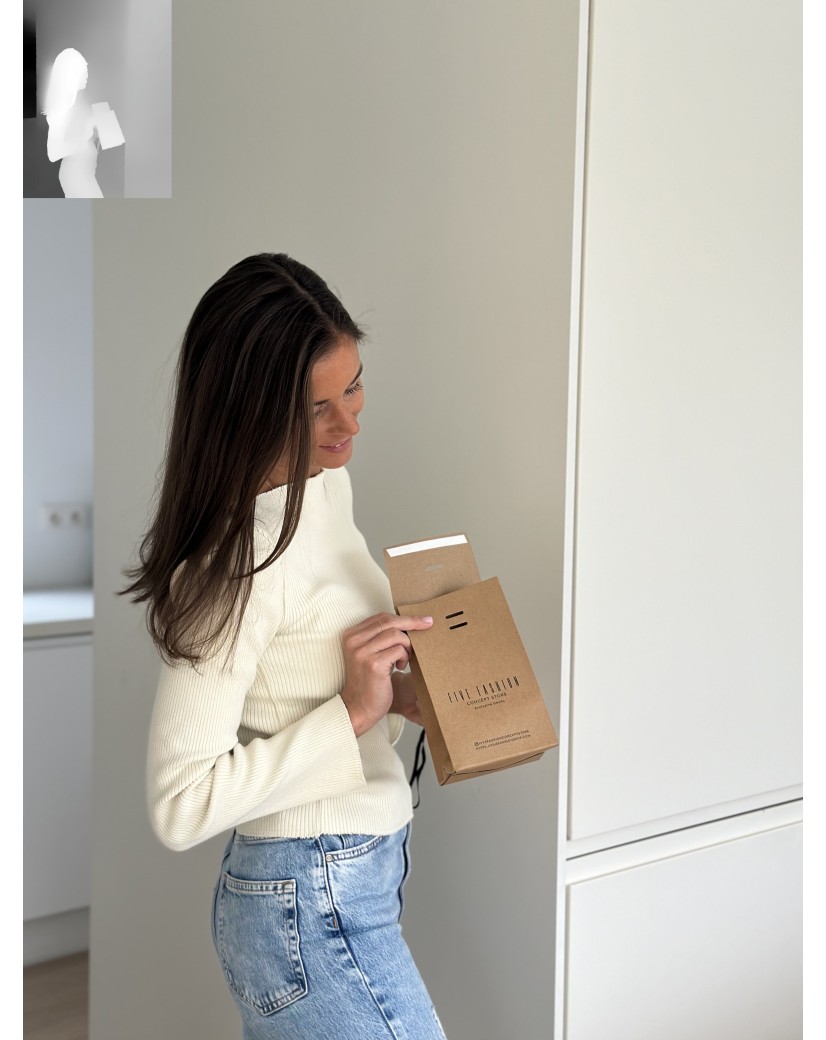 BOLSA PRESTIGE – KRAFT S (12x8x20cm)