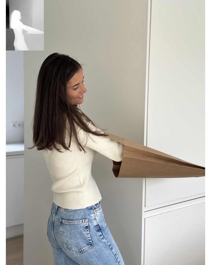 Versandtaschen aus Kraftpapier Mango Modell - Kraft M (30x7x45,5cm)