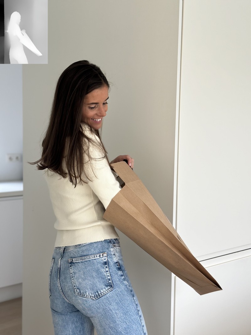 Versandtaschen aus Kraftpapier Mango Modell - Kraft M (30x7x45,5cm)