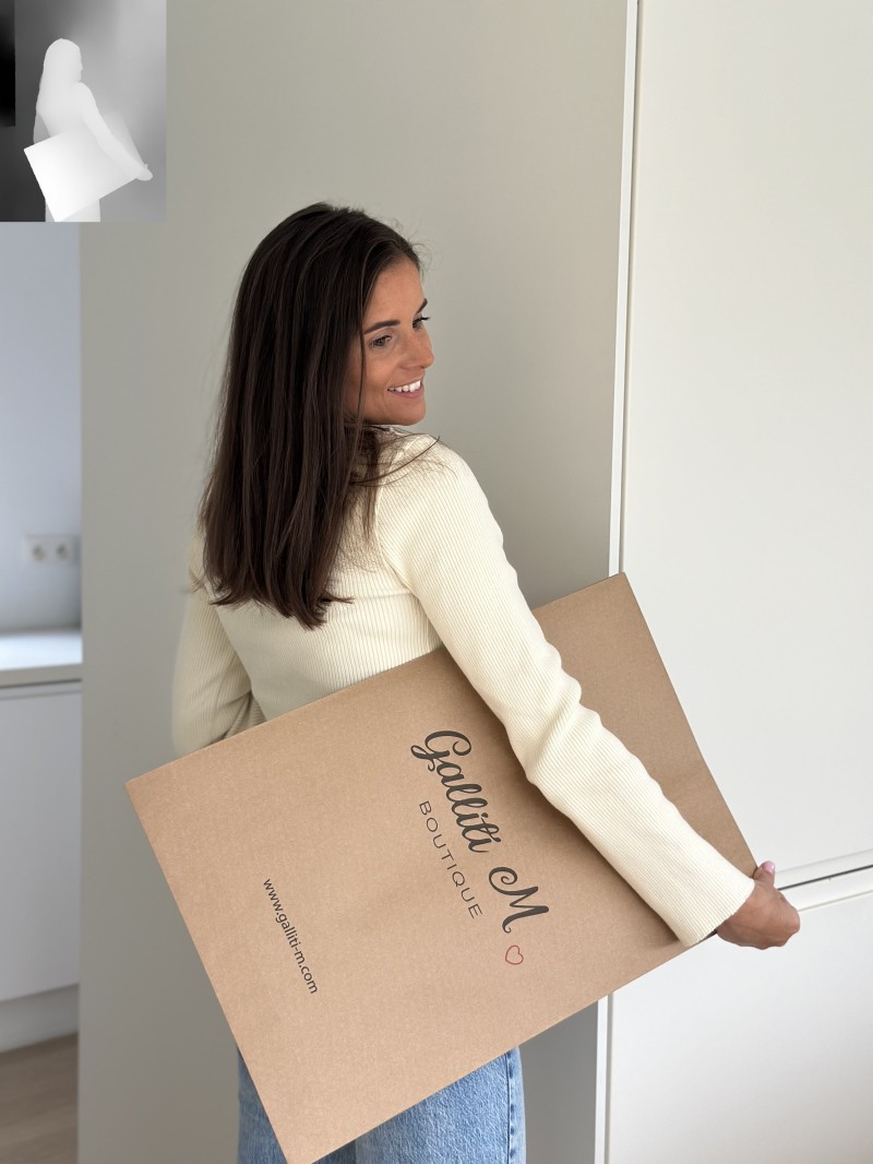 Shipping Envelopes in Kraft Mango Model - Kraft L (38x9x58cm)