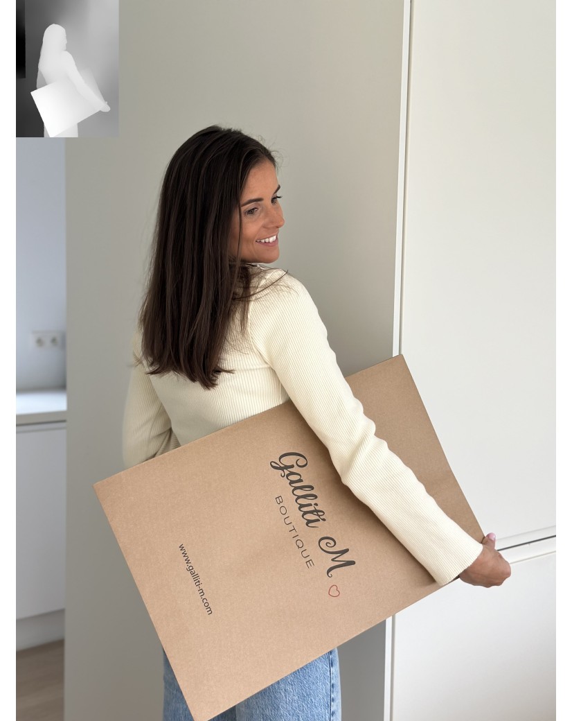 Versandtaschen aus Kraftpapier Mango Modell - Kraft L (38x9x58cm)