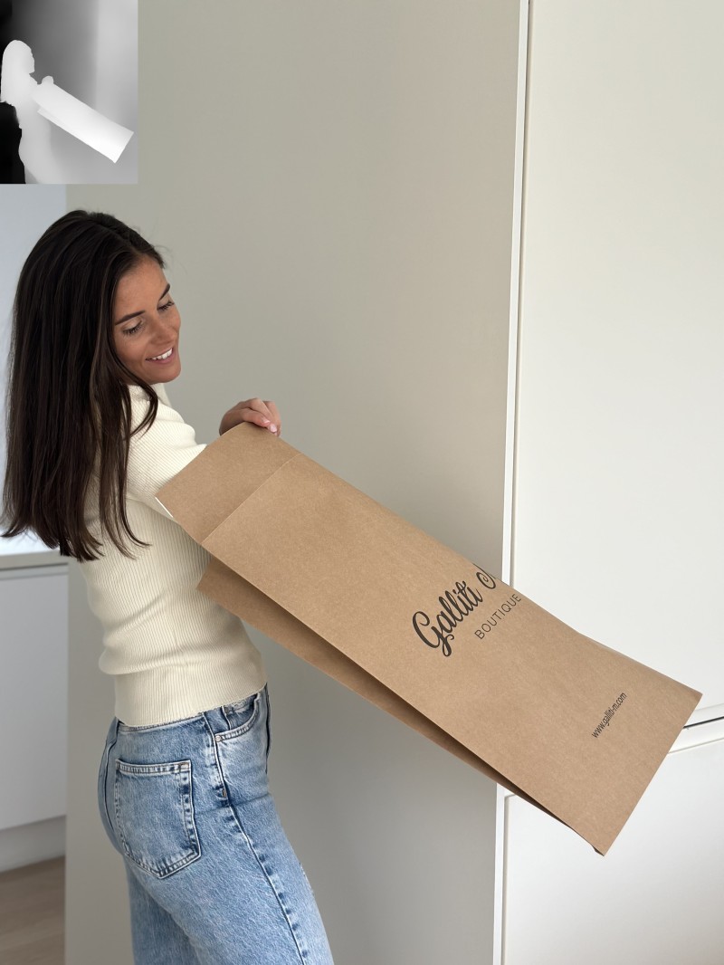 Shipping Envelopes in Kraft Mango Model - Kraft L (38x9x58cm)