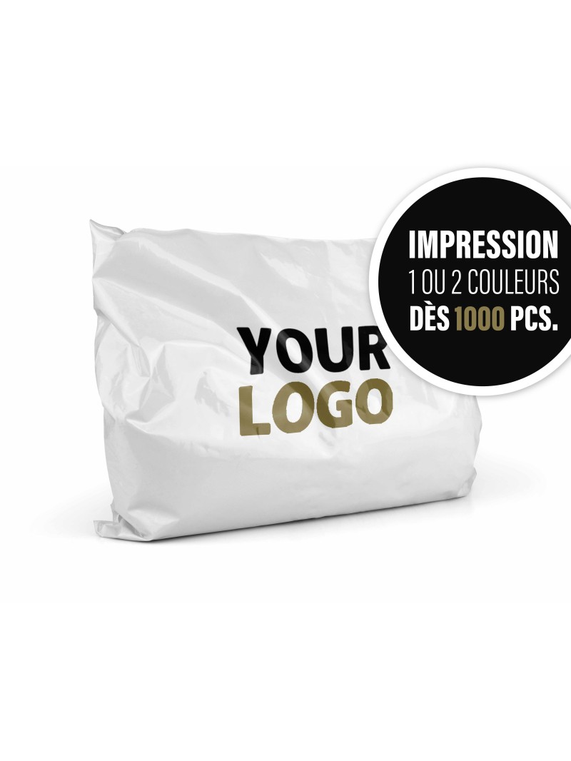 ECO POLYMAILER - WIT L (35x45cm)
