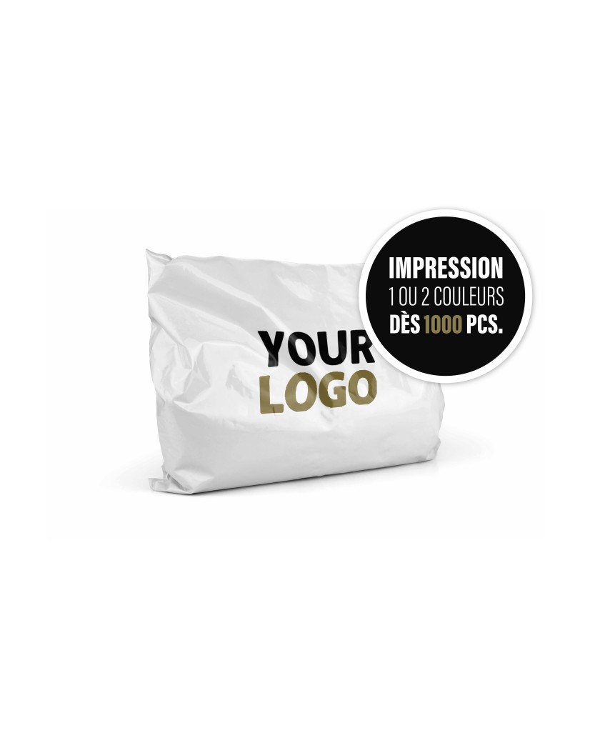 ECO POLYMAILER - WIT L (35x45cm)
