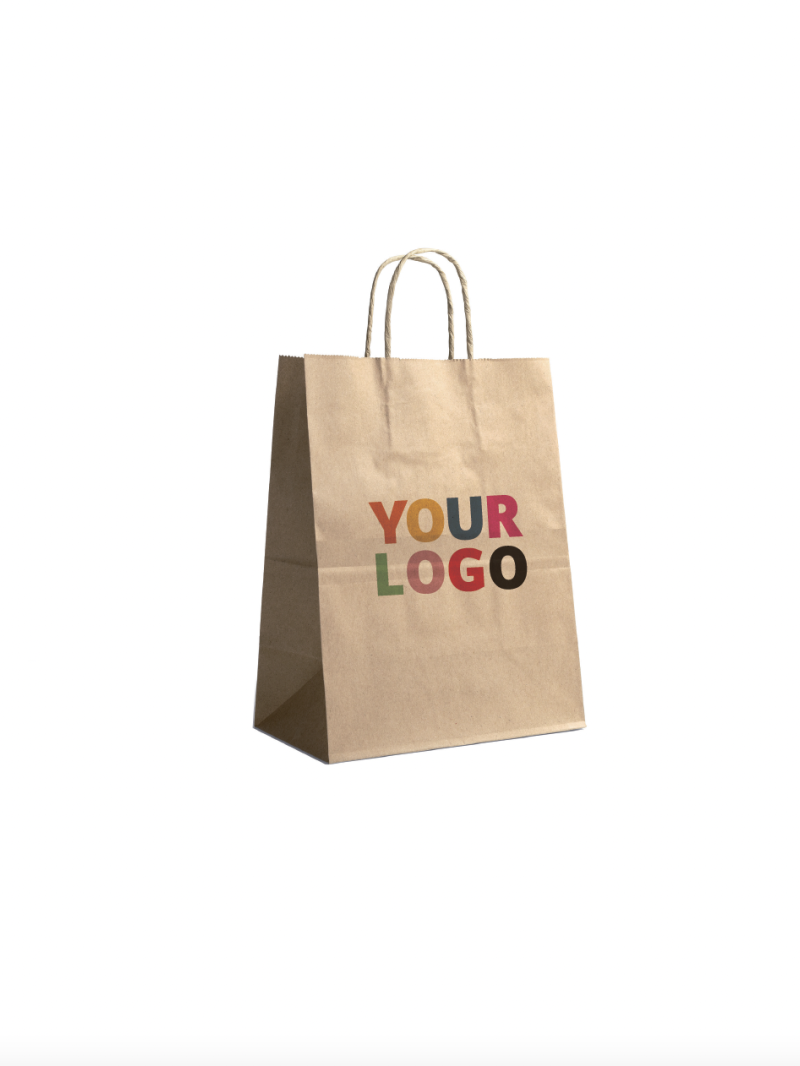 Kraft bag M – Eco-friendly, customizable & ready to ship!