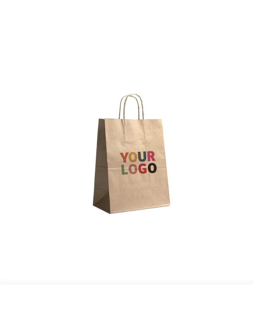 Kraft bag M – Eco-friendly, customizable & ready to ship!