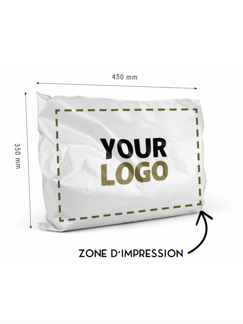 Eshop Eco Tasche - Weiß L (35x45cm)