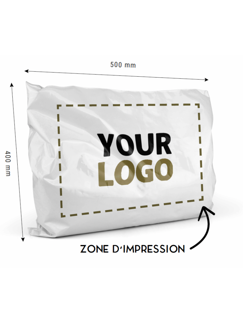 Eshop Eco Pouch - White XL (40x50cm)