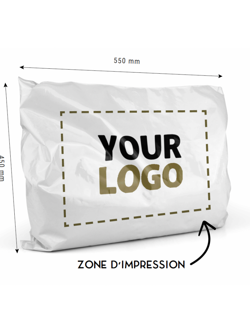 Eshop Eco Tasche - Weiß XXL (45x55cm)