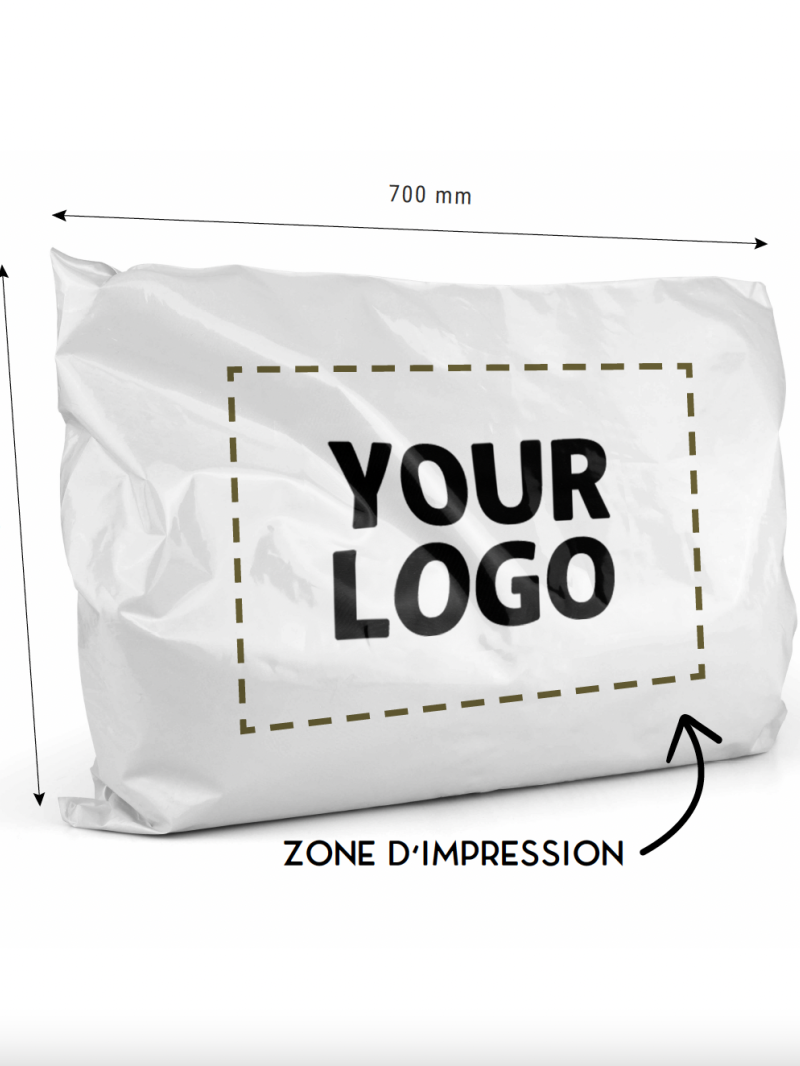 POLYMAILER WIT - XL (70X55CM)