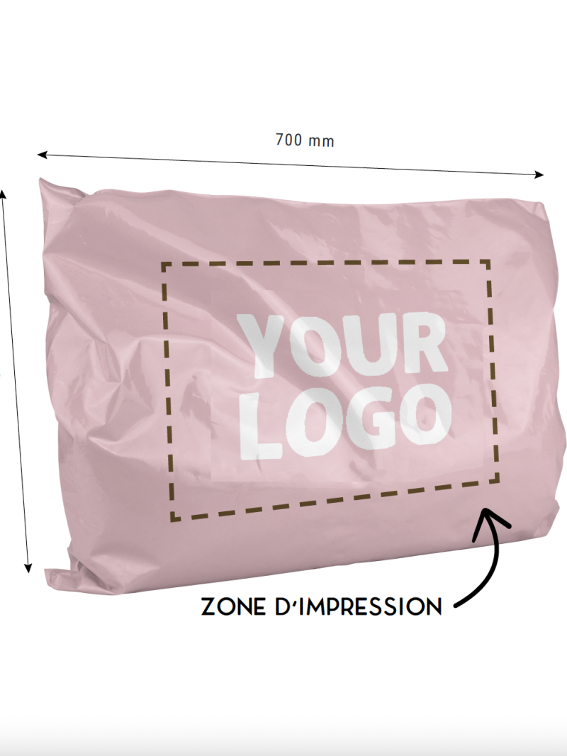 POLYMAILER - ROZE XL (70x55CM)