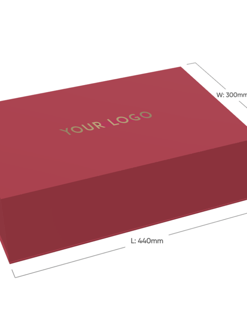 Magnetic box - Your logo hot stamped - XXL