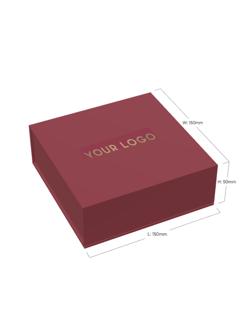 Magnetic box - Your logo hot stamped - XS