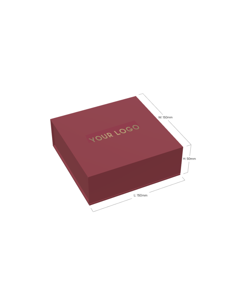 Magnetic box - Your logo hot stamped - XS