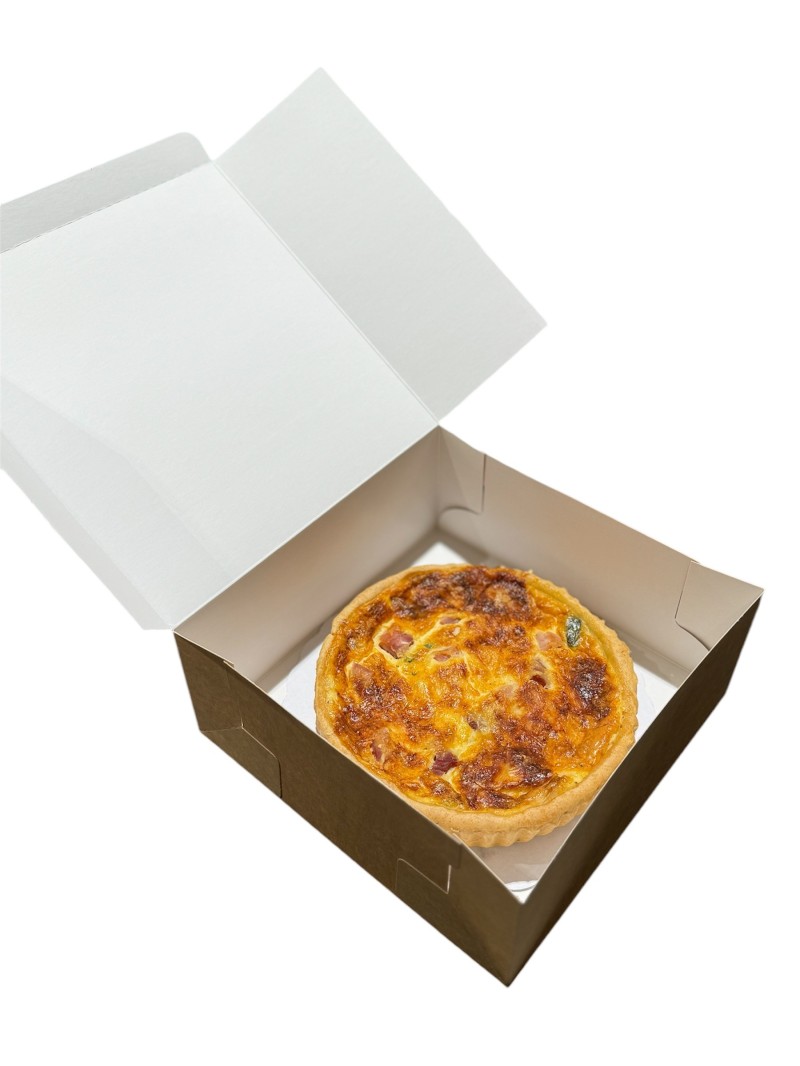 Caja de pastelería personalizada 19x8cm