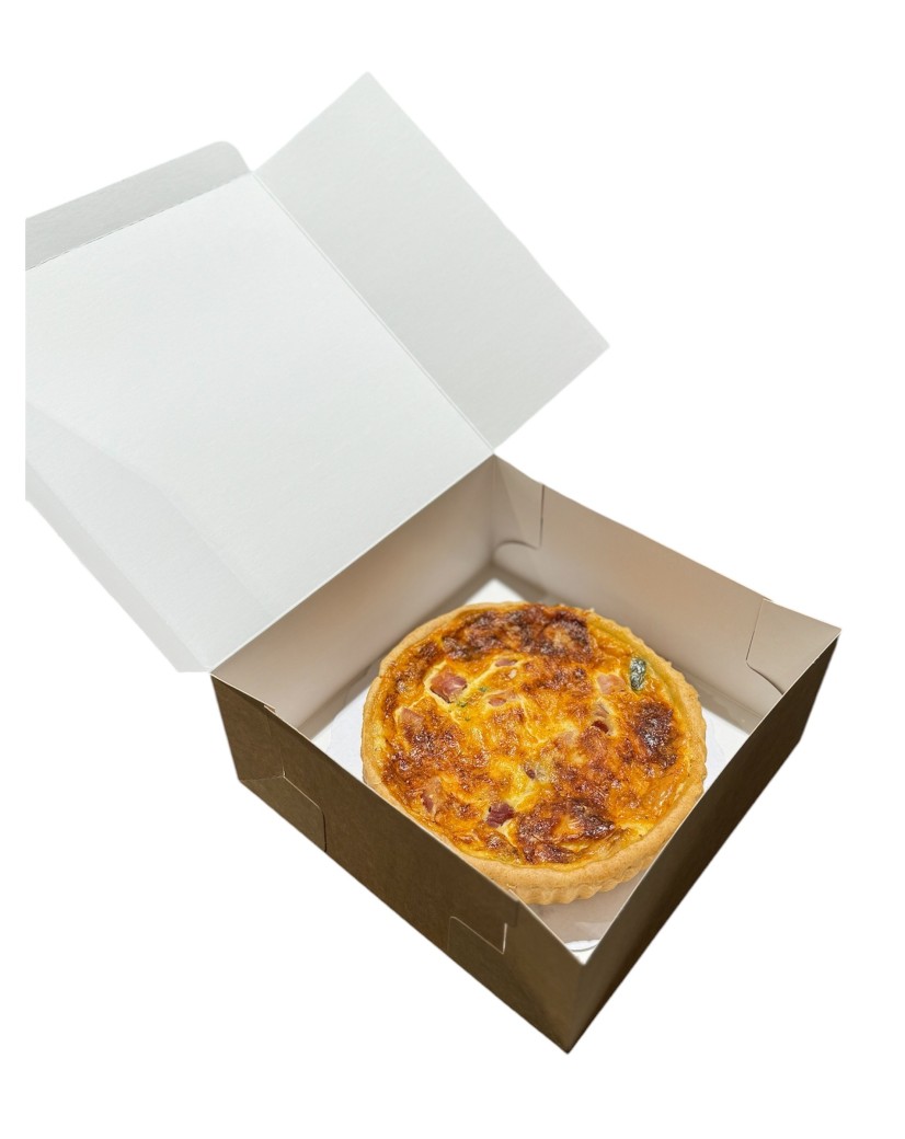Caja de pastelería personalizada 19x8cm