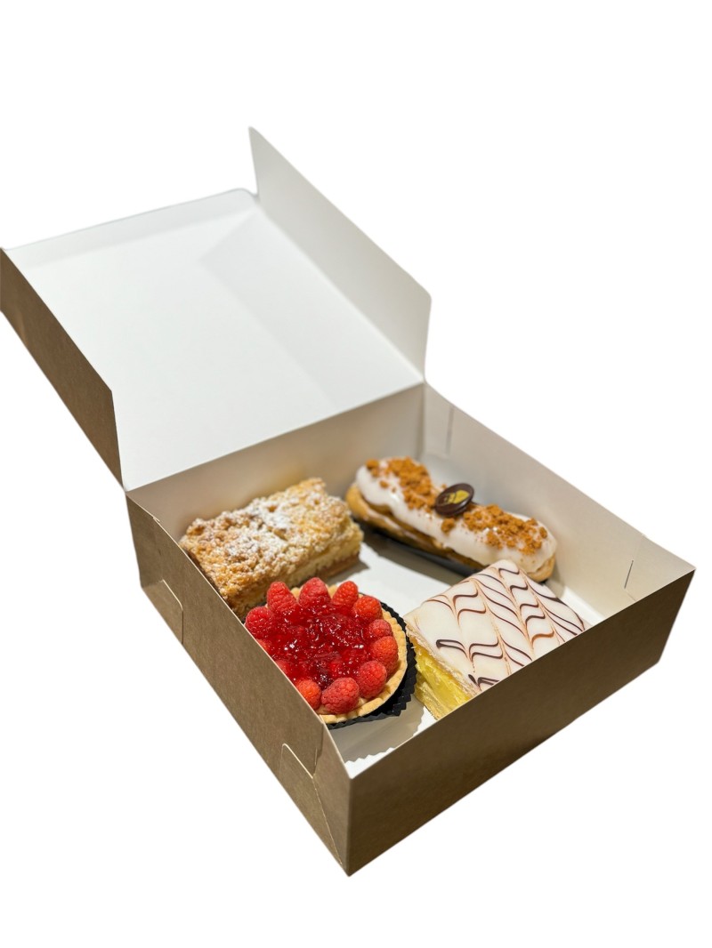 Gepersonaliseerde patisseriebox 23x8cm