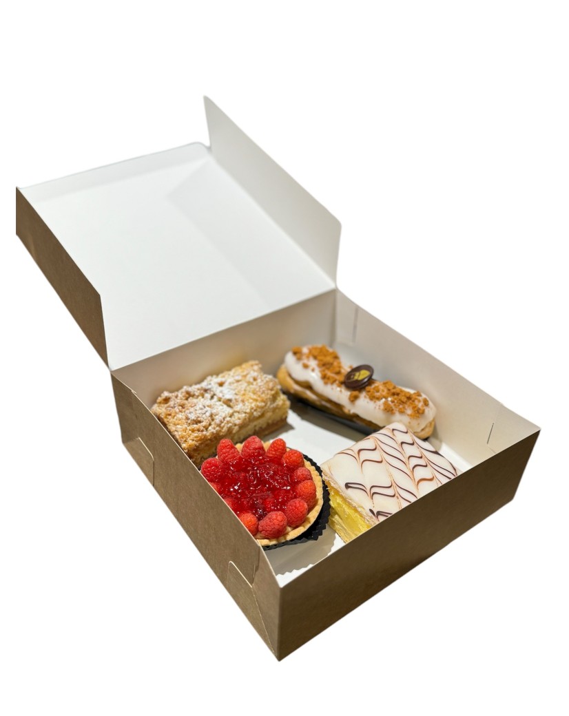 Gepersonaliseerde patisseriebox 23x8cm