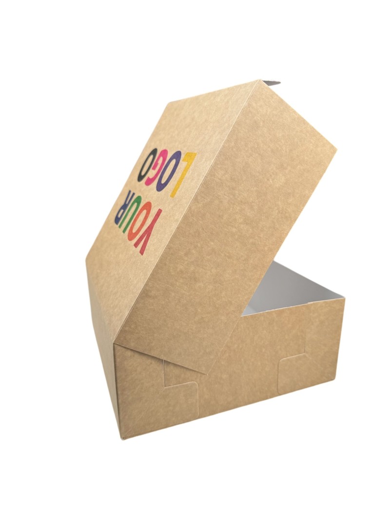 Caja de pastelería personalizada 19x8cm