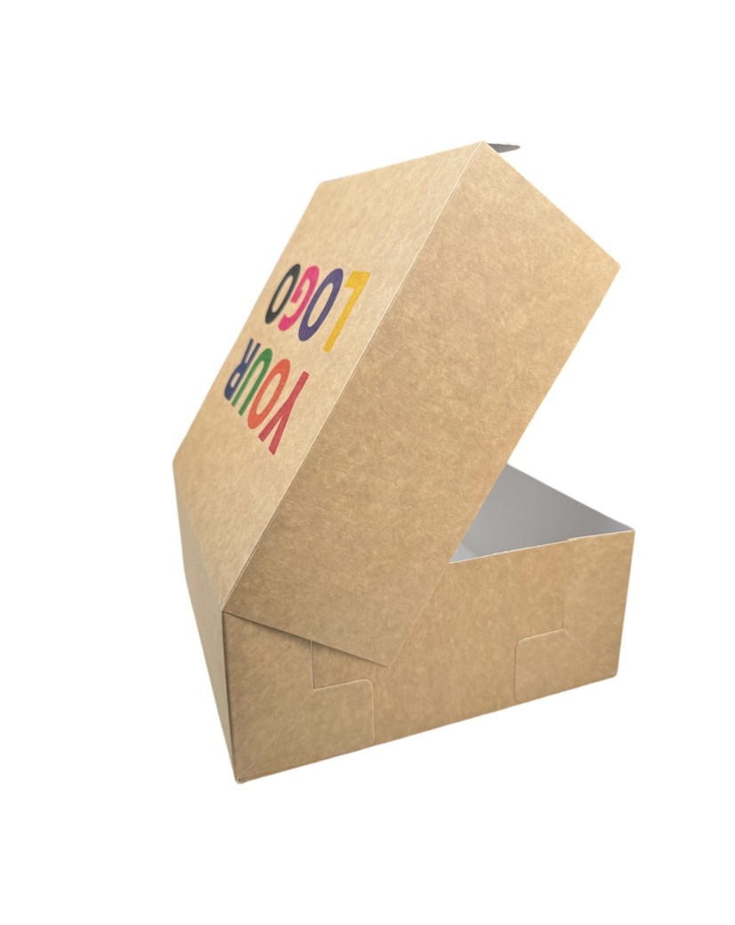 Caja de pastelería personalizada 19x8cm