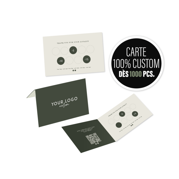 Customized loyalty card
