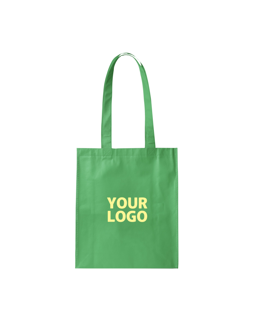 TOTEBAG "PARIJS" GROEN (38x42 cm)