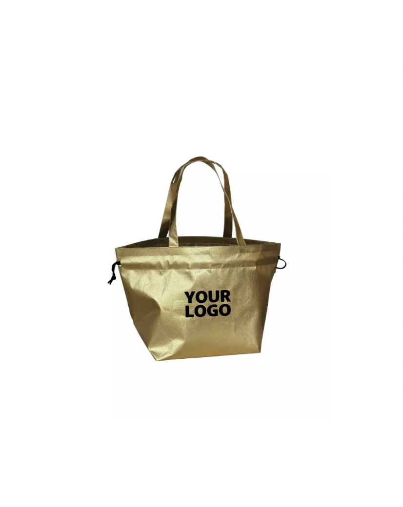 BOLSA NICE DORADO – M (40x14x30 cm)