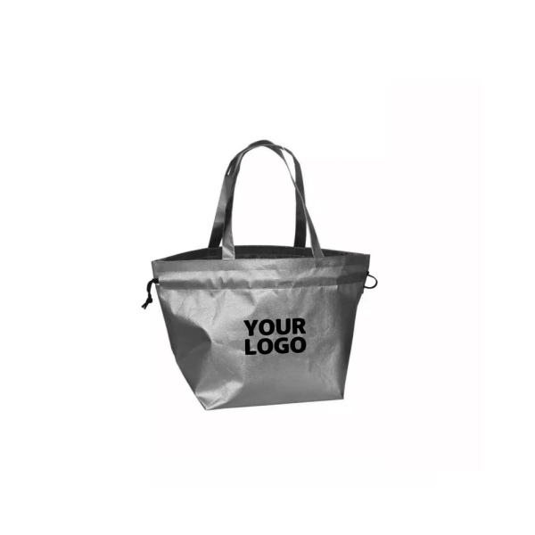 NICE BAG SILVER – M (40x14x30 cm)