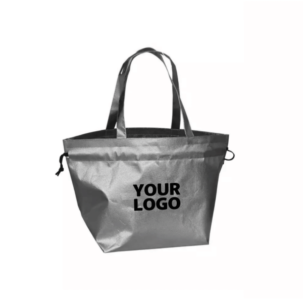 NICE BAG SILVER – L (58x24x35 cm)