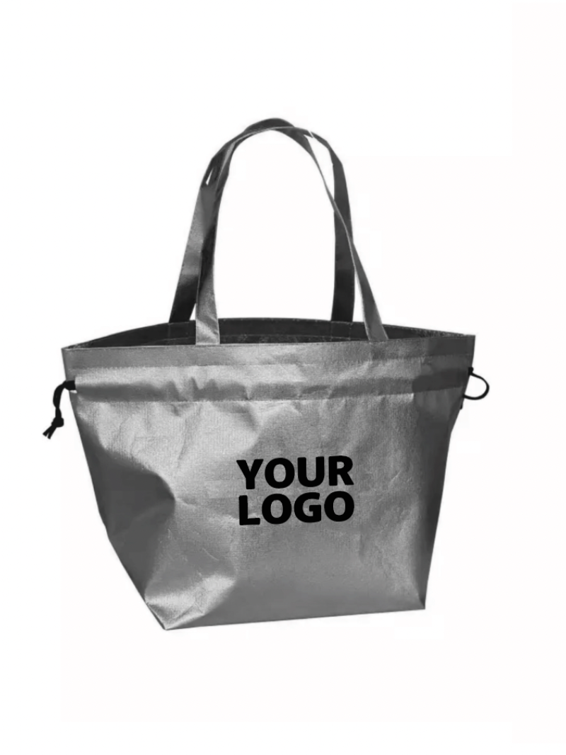 BOLSA NICE PLATEADO – L (58x24x35 cm)