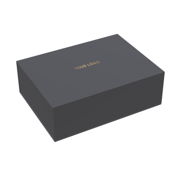 Magnetic box - Your logo hot stamped - L