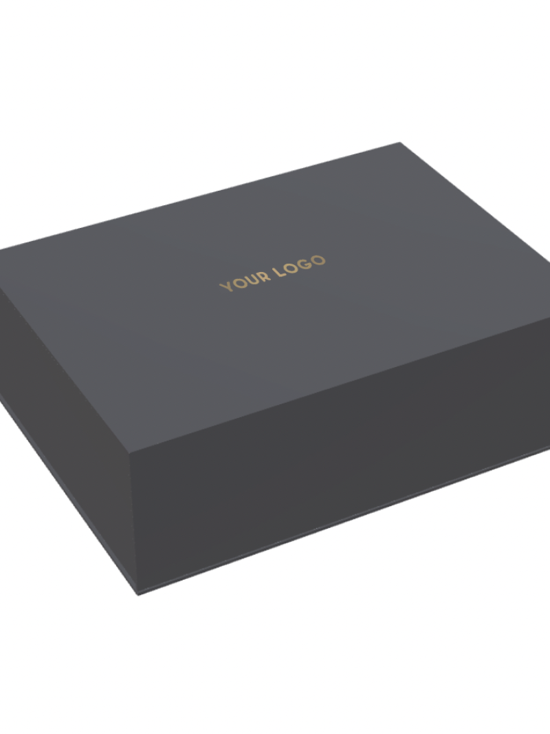 Magnetbox - Ihr Logo heiß geprägt - L