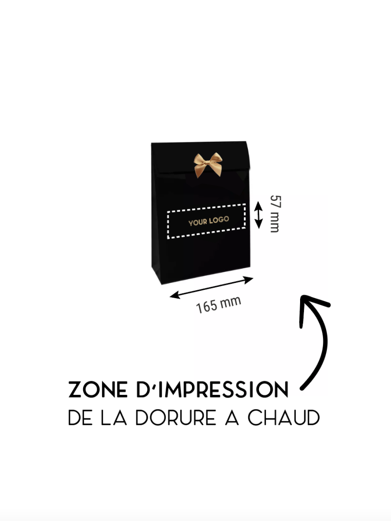 BOLSA PRESTIGE – NEGRO M (20x10x30cm)