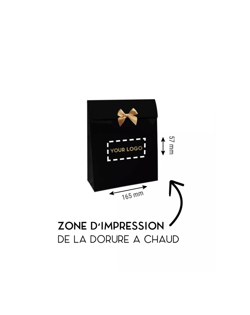 PRESTIGE-ZAK – ZWART L (30x12x40cm)
