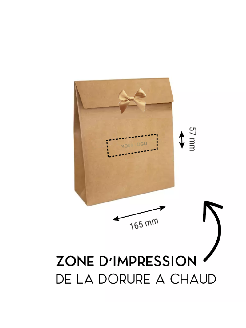BOLSA PRESTIGE – KRAFT L (30x12x40cm)