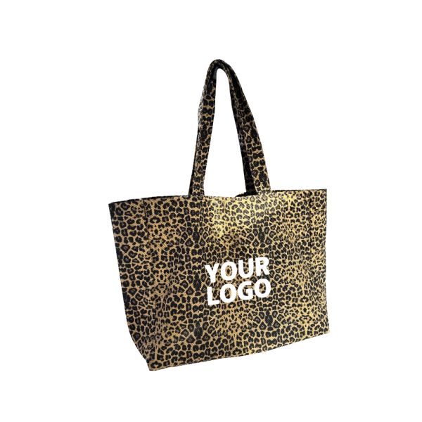 SAC NANCY - LÉOPARD DARK 🖤 (43x15x36 cm)