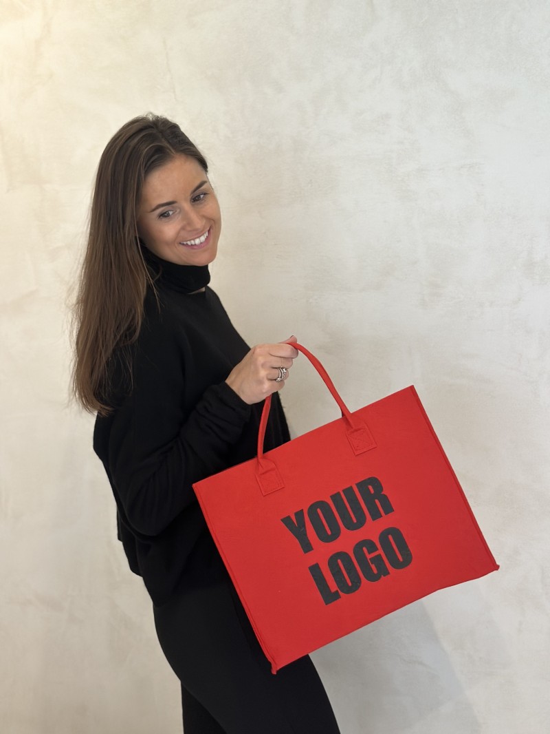 SAC GRENOBLE - ROUGE - M (35,5x11x28,5cm)