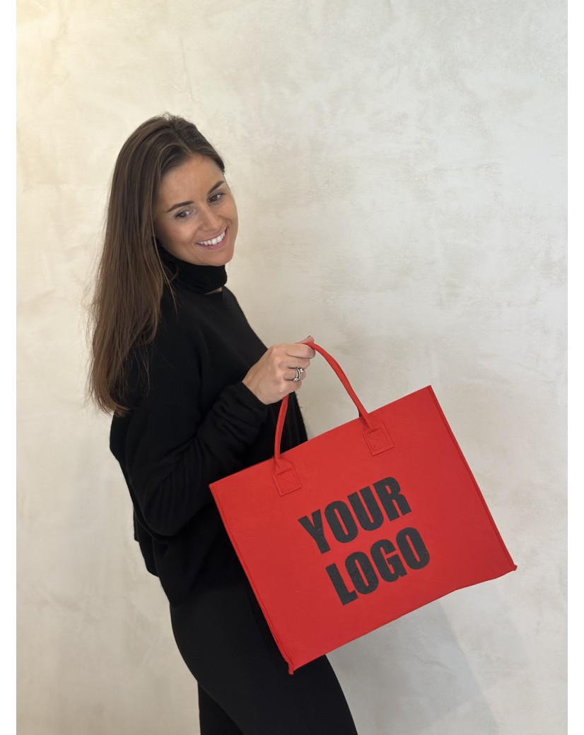 SAC GRENOBLE - ROUGE - M (35,5x11x28,5cm)