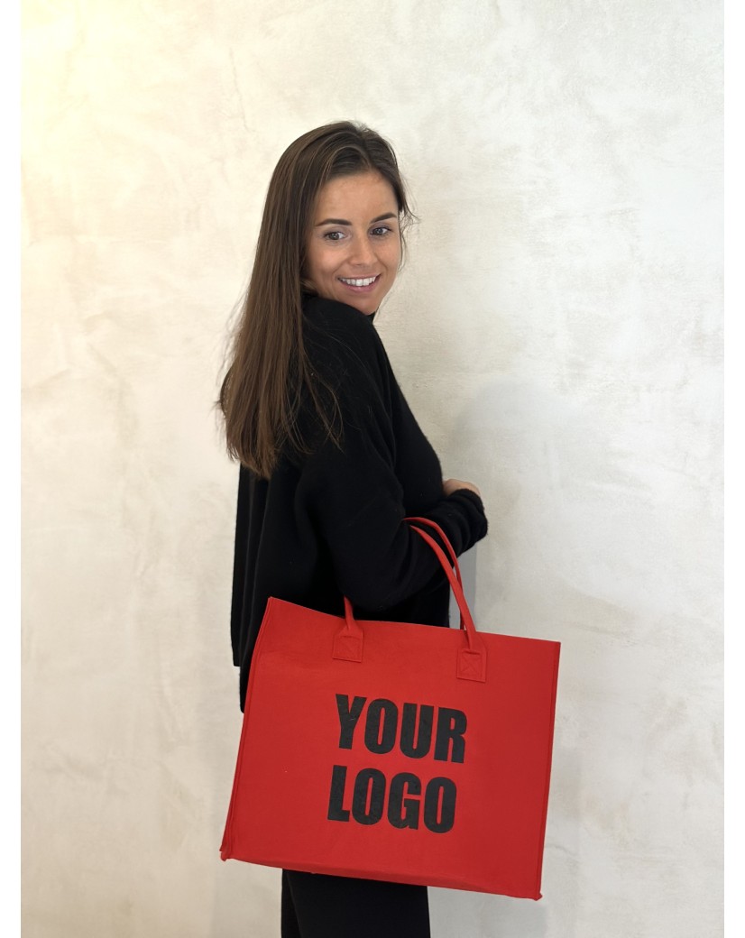 SAC GRENOBLE - ROUGE - M (35,5x11x28,5cm)