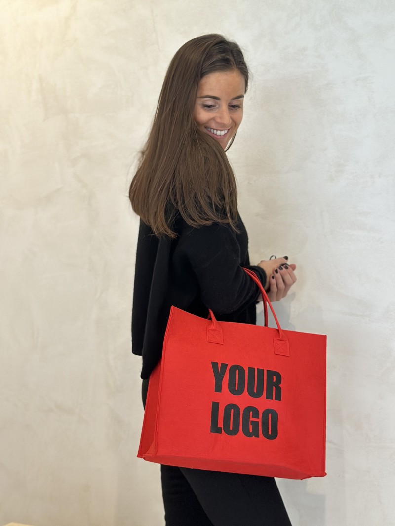 SAC GRENOBLE - ROUGE - M (35,5x11x28,5cm)