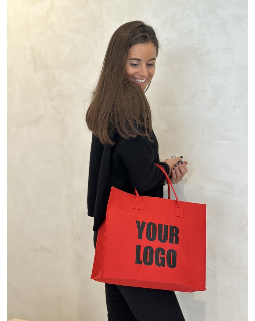 SAC GRENOBLE - ROUGE - M (35,5x11x28,5cm)